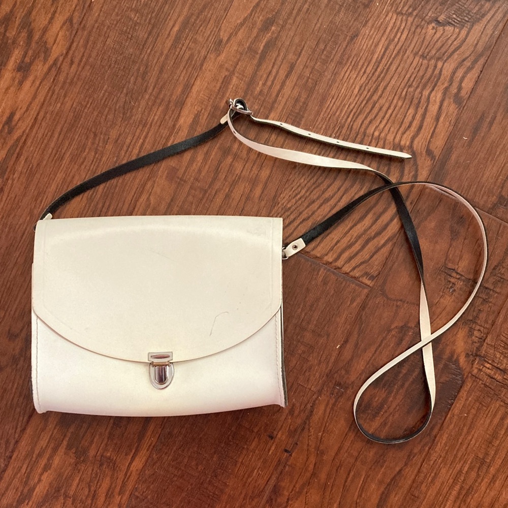 The Cambridge Satchel Company Cream Crossbody Bag